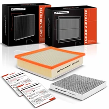 Engine & Activated Carbon Cabin Air Filter for 2013-2021 Toyota Tundra
