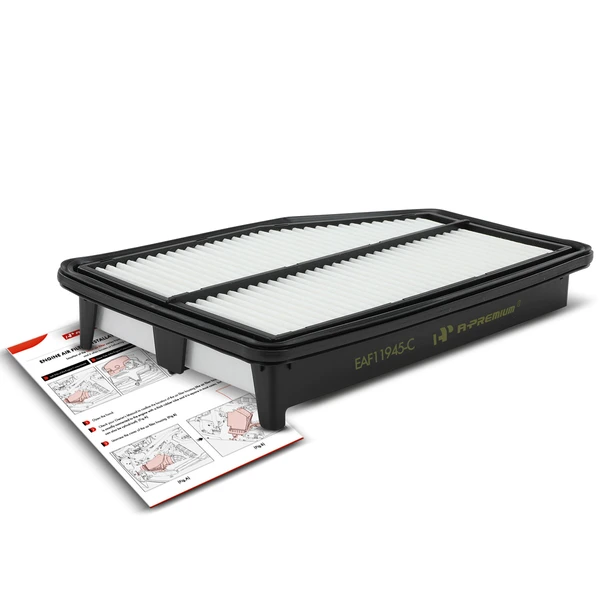 Engine Air Filter with Rigid Panel for Honda CR-V 2015-2016 L4 2.4L