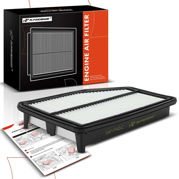 Engine Air Filter with Rigid Panel for Honda CR-V 2015-2016 L4 2.4L