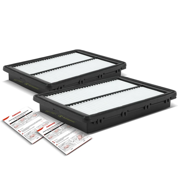 2 Pcs Engine Air Filter for Hyundai Sonata 2015-2019 Kia Optima 2016-2020 2.0L 2.4L