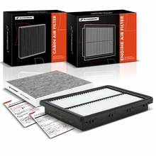 Engine & Activated Carbon Cabin Air Filter for 2016-2019 Hyundai Sonata