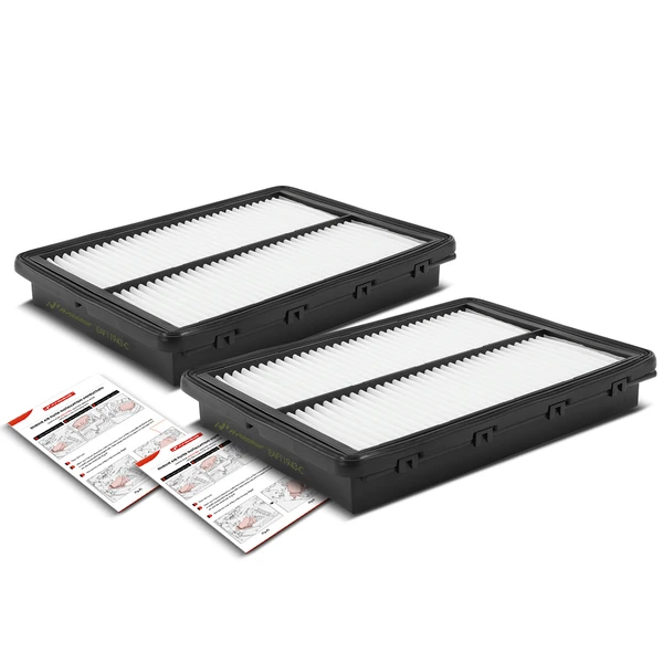 2 Pcs Engine Air Filter for Hyundai Sonata Palisade Kia Sorento Sorento Telluride