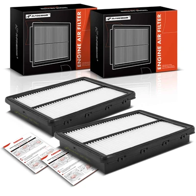 2 Pcs Engine Air Filter