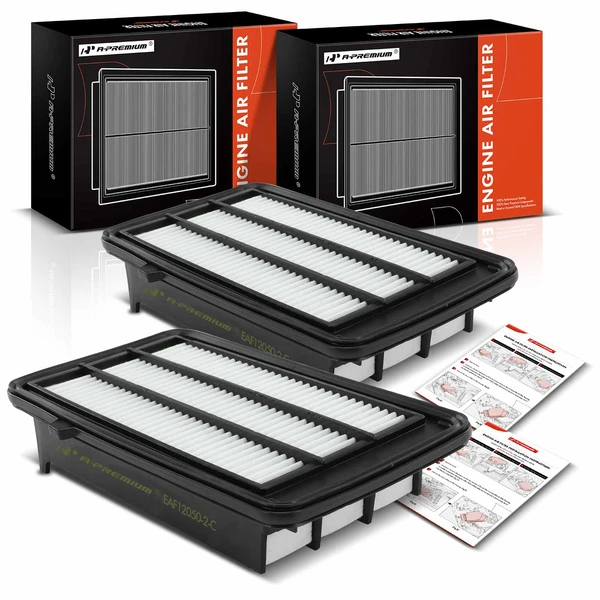 2 Pcs Engine Air Filter for 2016-2021 Honda Civic