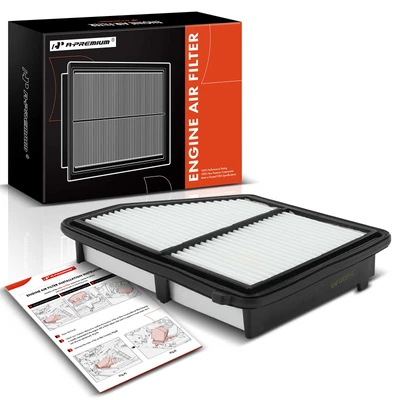 Engine Air Filter with Rigid Panel