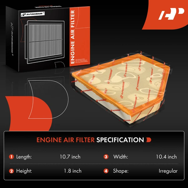 Engine Air Filter for BMW 330e 340i 2016-2018 330i 330i GT xDrive 2017-2019