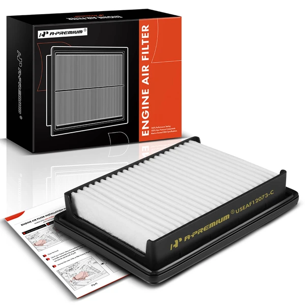 Engine Air Filter with Rigid Panel for 2016-2022 Chevrolet Spark