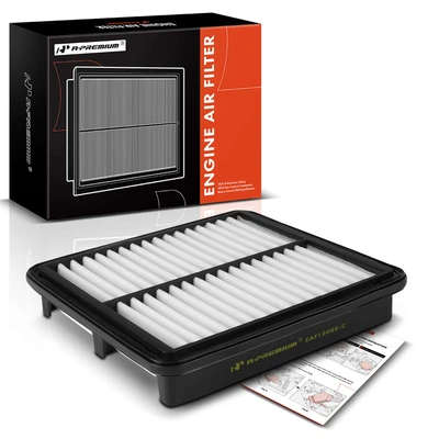 Engine Air Filter with Rigid Panel