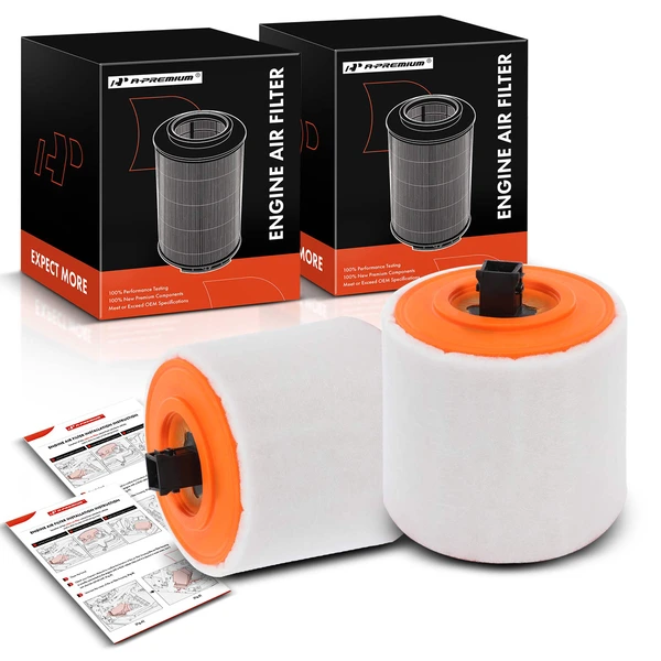 2 Pcs Engine Air Filter for Cadillac ATS V6 3.6L Chevrolet Cruze 2016-2019