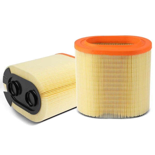 2 Pcs Engine Air Filter for Ford F-250 F-350 F-450 F-550 Super Duty 2017-2019