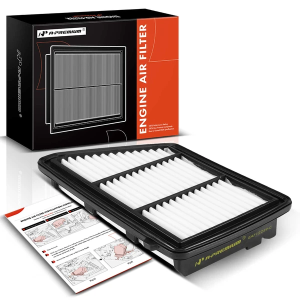 Engine Air Filter with Rigid Panel for Honda CR-V 2017-2019 L4 2.4L