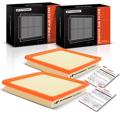 2 Pcs Engine Air Filter