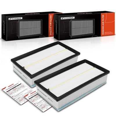 2 Pcs Engine Air Filter