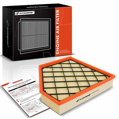 Engine Air Filter with Flexible Panel