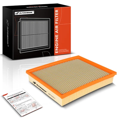 Engine Air Filter with Flexible Panel