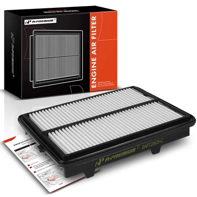 Engine Air Filter with Rigid Panel