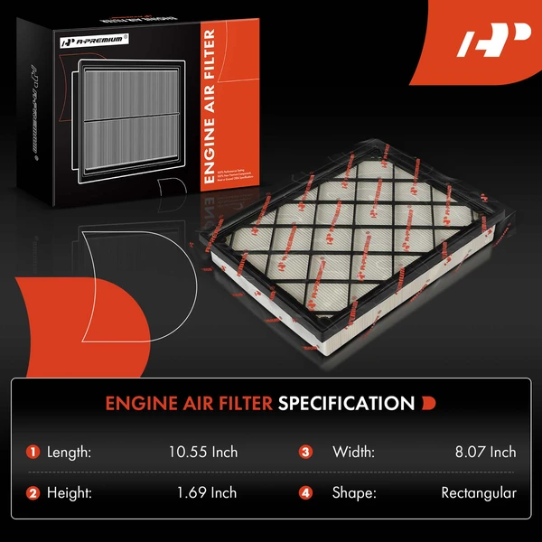 Engine Air Filter for Ford Escape Bronco Sport Maverick Lincoln Corsair