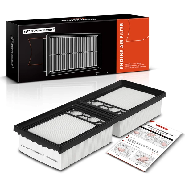 Engine Air Filter with Flexible Panel for Alfa Romeo Giulia Stelvio 17-23 L4 2.0L