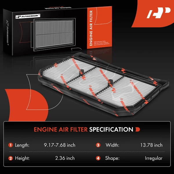 2 Pcs Engine Air Filter for Hyundai Elantra 2021-2023 L4 1.6L