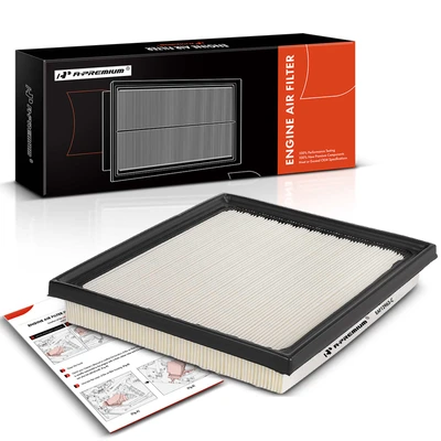 Engine Air Filter with Flexible Panel