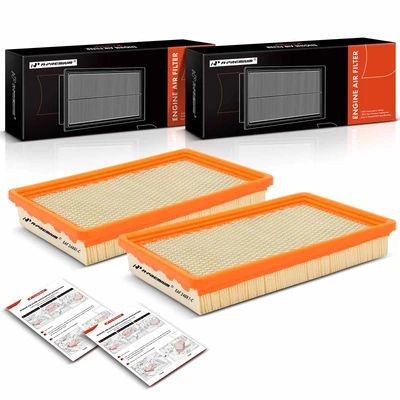 2 Pcs Engine Air Filter