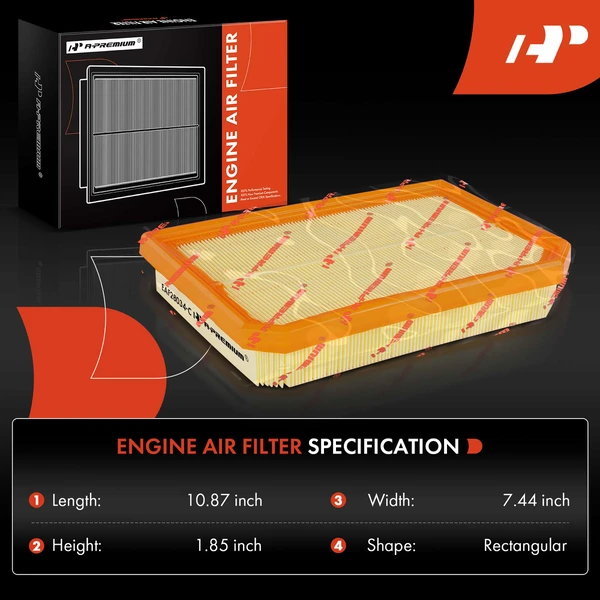 Engine Air Filter for Mercedes-Benz A220 A250 A35 AMG GLB250 GLB35 AMG L4 2.0L