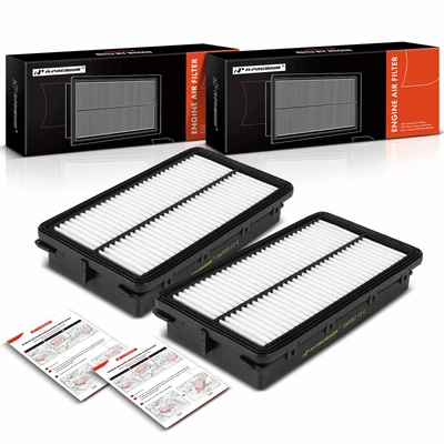 2 Pcs Engine Air Filter