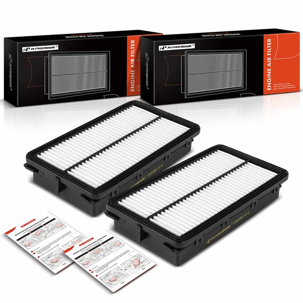 2 Pcs Engine Air Filter for Genesis GV70 2022-2024 L4 2.5L