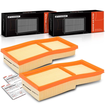 2 Pcs Engine Air Filter
