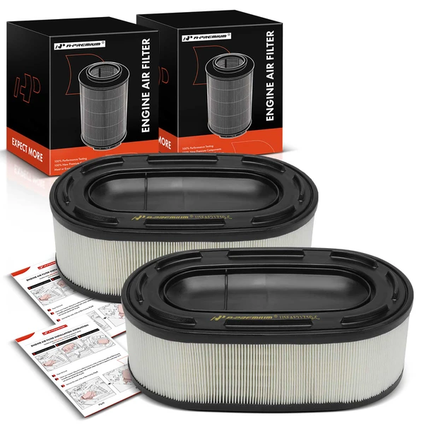 2 Pcs Engine Air Filter for 2020-2024 Chevrolet Corvette