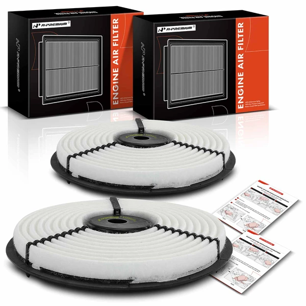 2 Pcs Engine Air Filter for 1989-1997 Suzuki Swift