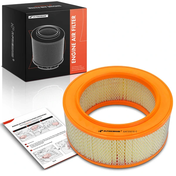 Engine Air Filter for 1983-1991 Ford E-250 Econoline Club Wagon