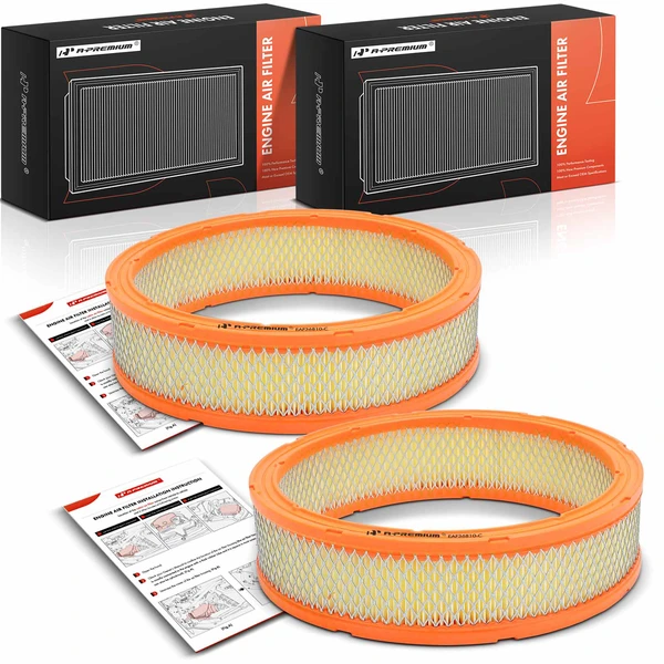 2 Pcs Engine Air Filter for Chevrolet S10 S10 Blazer GMC S15 S15 Jimmy 83-85 2.0L