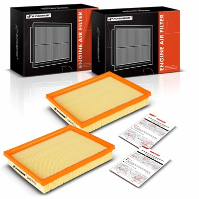 2 Pcs Engine Air Filter