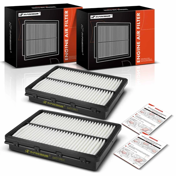 2 Pcs Engine Air Filter for Kia Cadenza 2017-2020 V6 3.3L