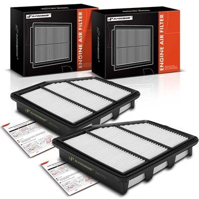 2 Pcs Engine Air Filter