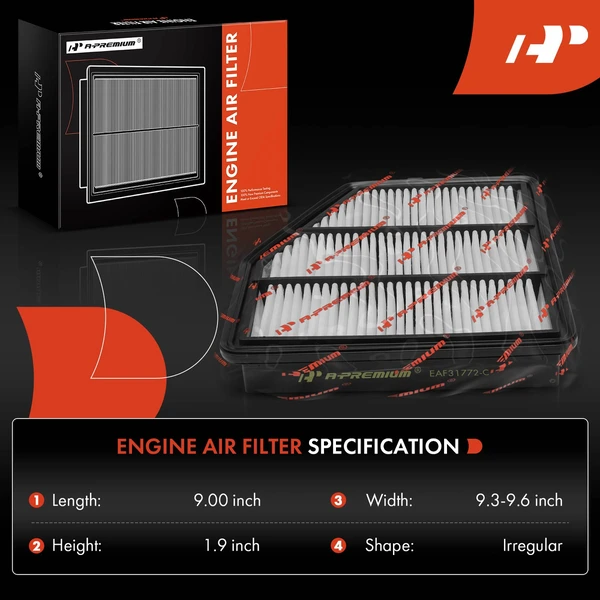 Engine Air Filter for Nissan Altima 2019-2024 L4 2.0L