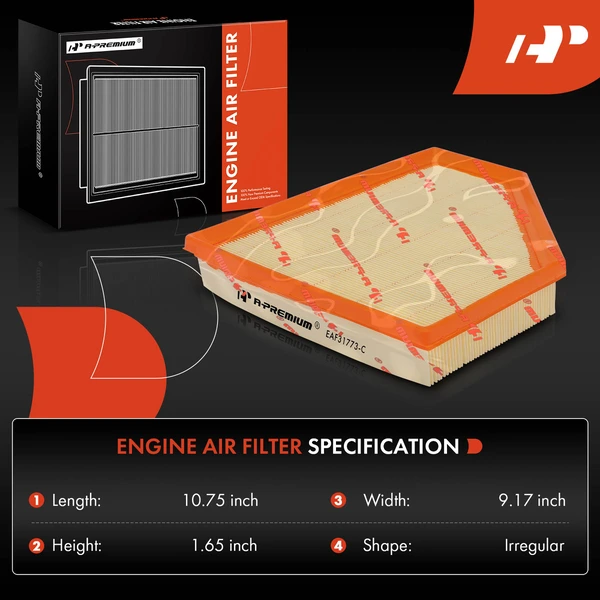 Engine Air Filter for BMW 330e 330e xDrive 330i 330i GT xDrive 330i xDrive Z4