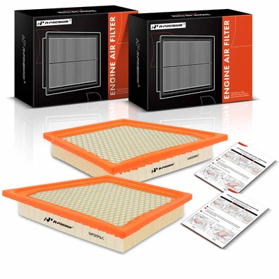 2 Pcs Left & Right Engine Air Filter