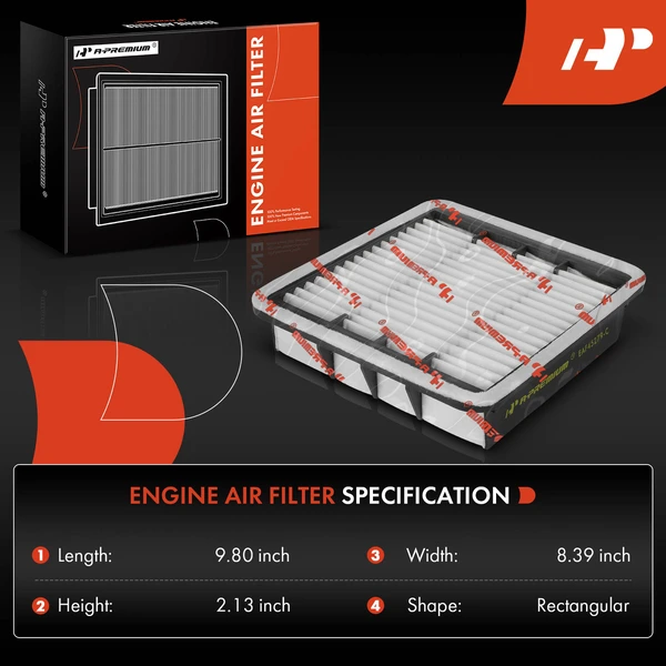 Engine Air Filter for Lexus GS400 1998-2000 LS430 2001-2006