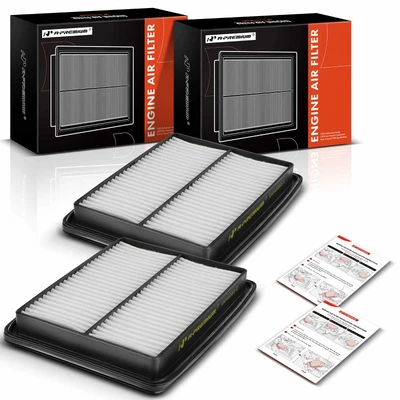 2 Pcs Engine Air Filter