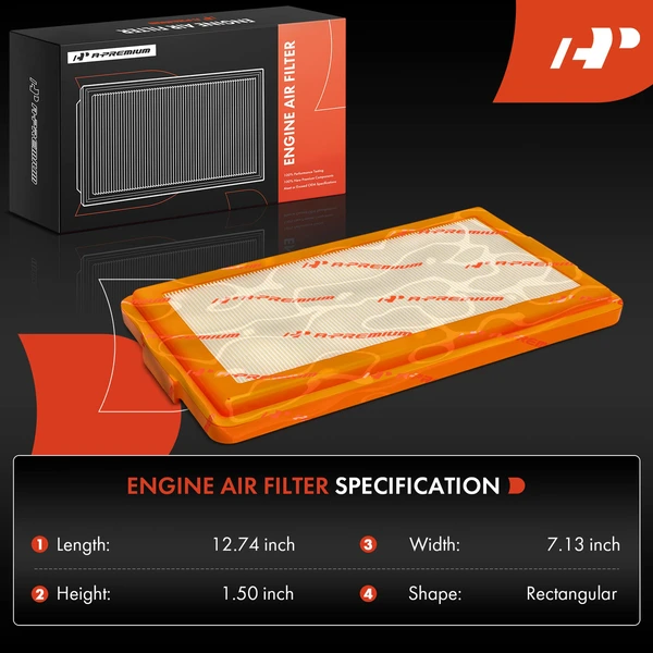 Engine Air Filter for BMW E30 318i 1984-1985 325e E21 320i E28 528e 533i 535i