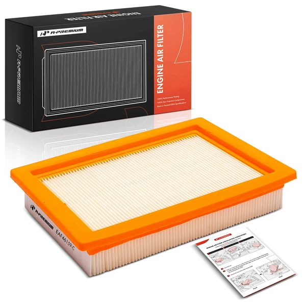 Engine Air Filter for Chevrolet Beretta Corsica 1989-1993 Pontiac Tempest 1989-1991