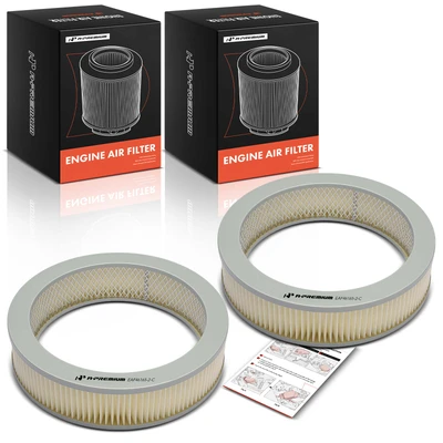 2 Pcs Engine Air Filter