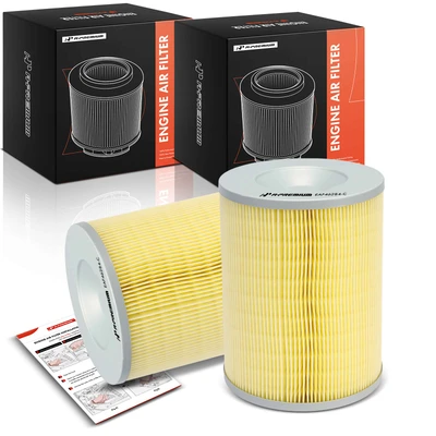 2 Pcs Engine Air Filter