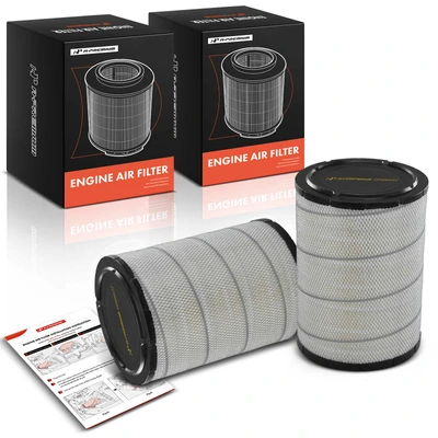 2 Pcs Engine Air Filter