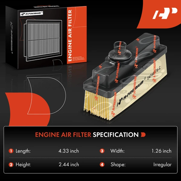 Engine Crankcase Breather Element for Ford E-150 E-250 Econoline Taurus Lincoln Continental