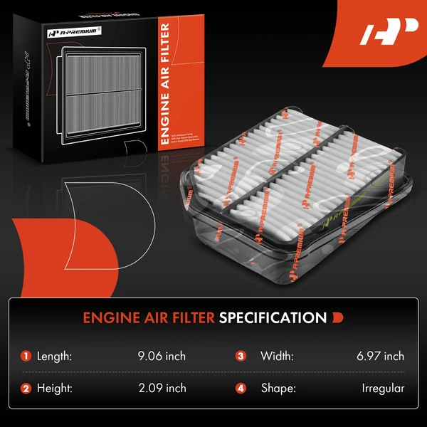 Engine Air Filter for Suzuki Grand Vitara 2006-2008 V6 2.7L