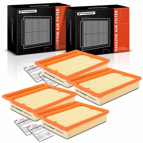 4 Pcs Front Engine Air Filter for 2003-2005 Maybach 62