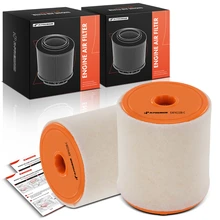2 Pcs Engine Air Filter for 2014-2018 Audi RS7